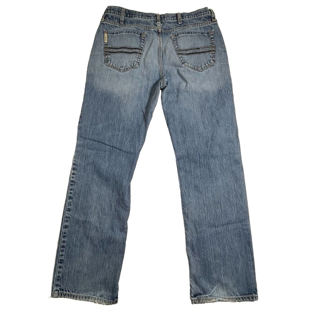 Cinch Grant Jeans 36x32 Light Wash Straight Leg Denim Western